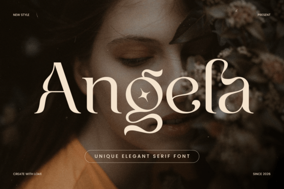 Angela: A Stylish and Elegant Luxury Font