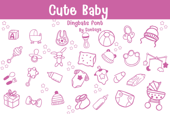 Discover the Tender Charm of Cute Baby Font for Your Designs