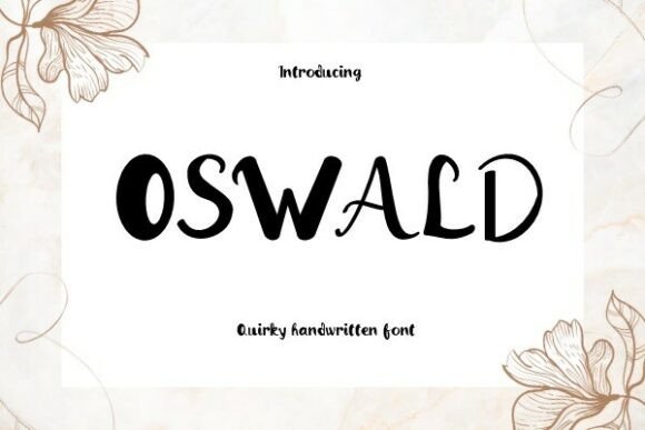 Oswald: A Handcrafted Font for Distinctive Designs