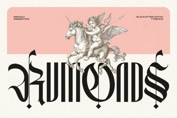 Rumonds: A Modern Blackletter Font for Timeless Design