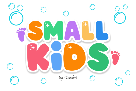 Small Kids: A Playful Typeface for Creative Projects