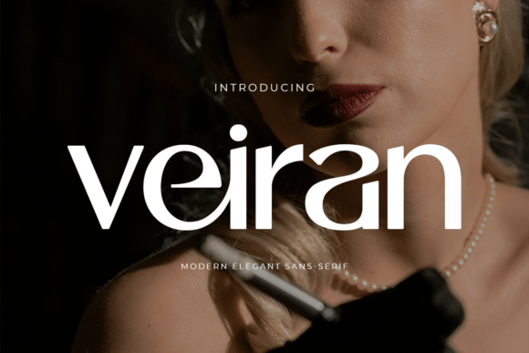 Veiran Regular: A Modern Typeface for Bold Creators